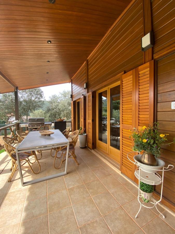 Wooden House Villa Minde Exterior foto