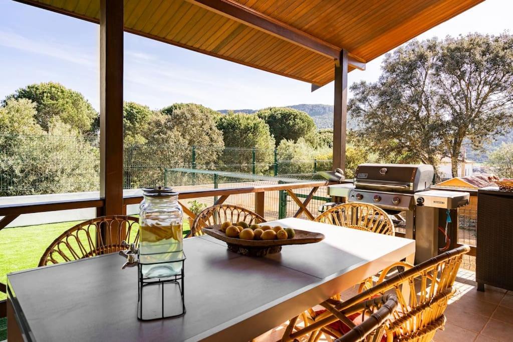 Wooden House Villa Minde Exterior foto