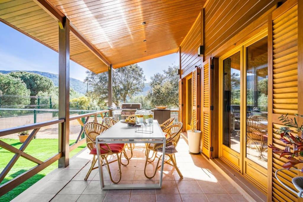 Wooden House Villa Minde Exterior foto